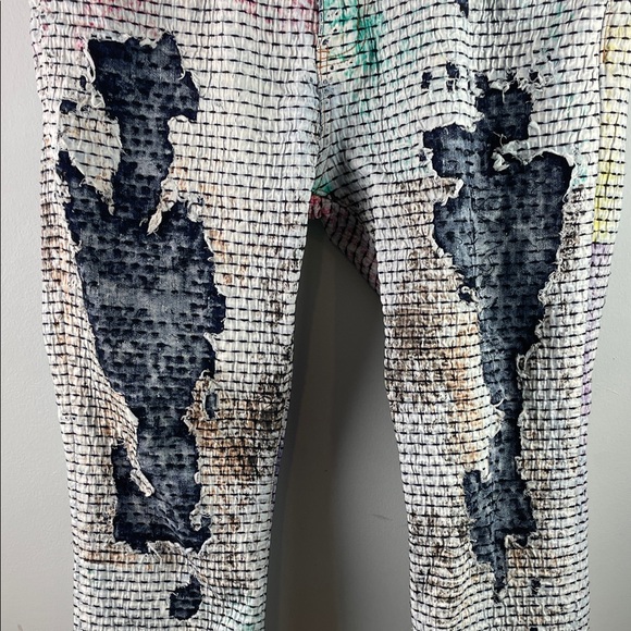 Embellish Distressed Jeans Size 36 - Picture 3 of 16